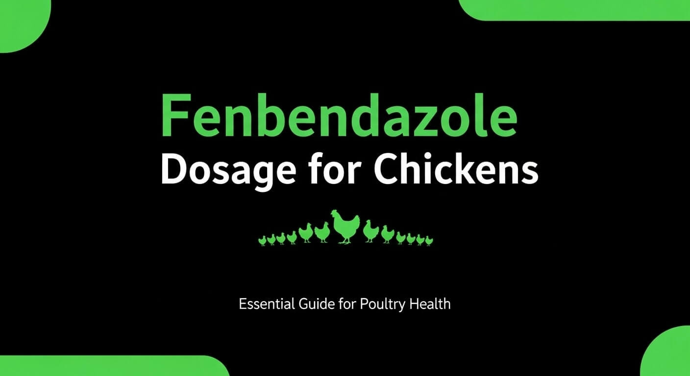 fenbendazole dose for chickens