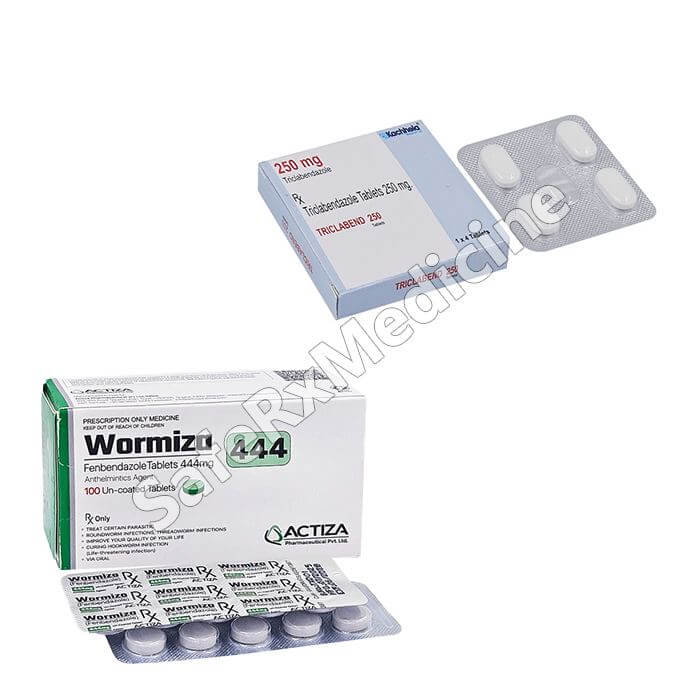 Wormiza 444 mg & Triclabend 250 Mg