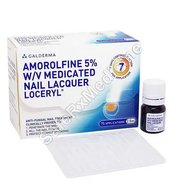 Loceryl Nail Lacquer 5% 2.5Ml