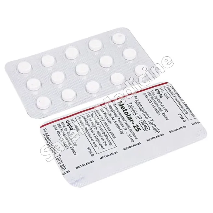 Metolar 25Mg Strip