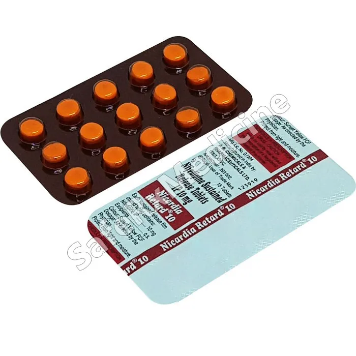 Nicardia Retard 10 strip