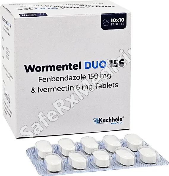 Fenbendazole Ivermectin Tablet (Wormentel Duo 156)