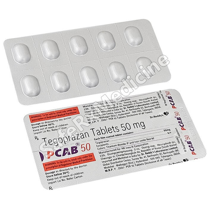 PCAB 50 mg (Tegoprazan)