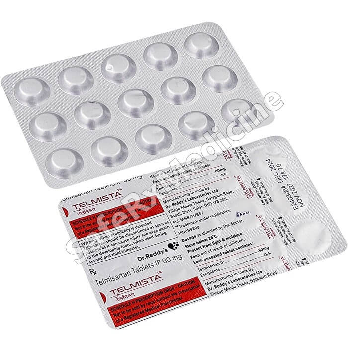 Telmista 80 mg (Telmisartan)