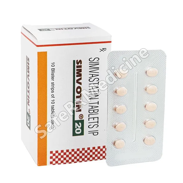 Simvotin 20 mg (Simvastatin)