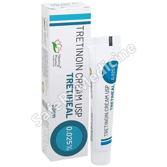 Tretiheal 0.025% Cream (Tretinoin)