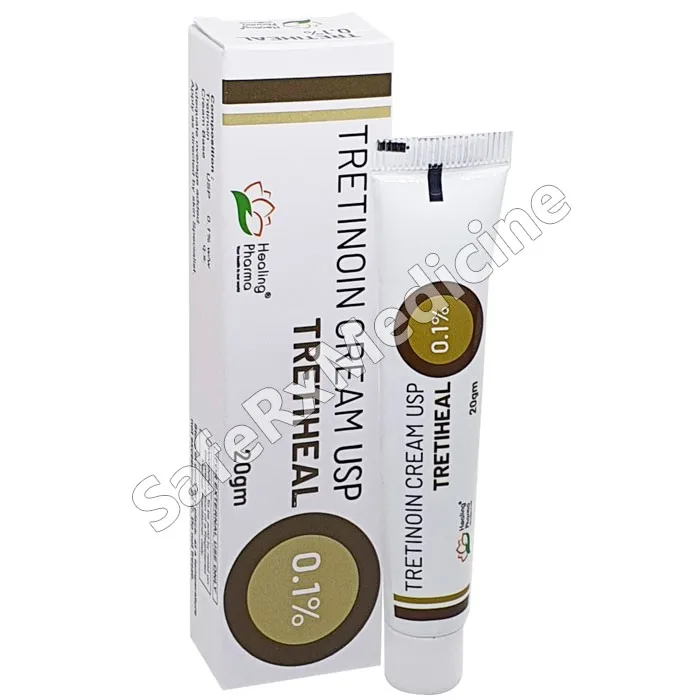 Tretiheal 0.1% Cream (Tretinoin)