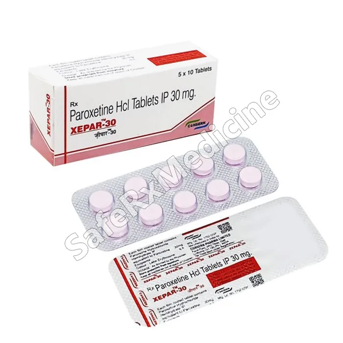 Xepar 30 mg (Paroxetine)