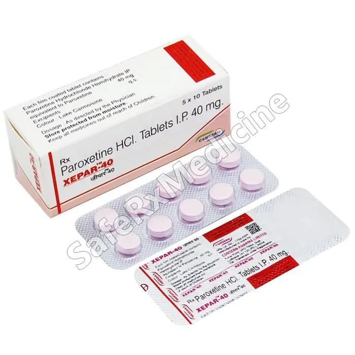 Xepar 40 mg (Paroxetine)