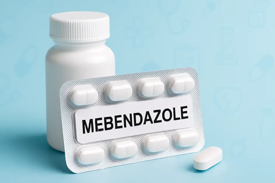 mebendazole brand names