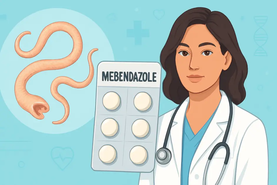 mebendazole for hookworms