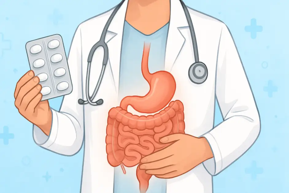 digestive recovery after mebendazole