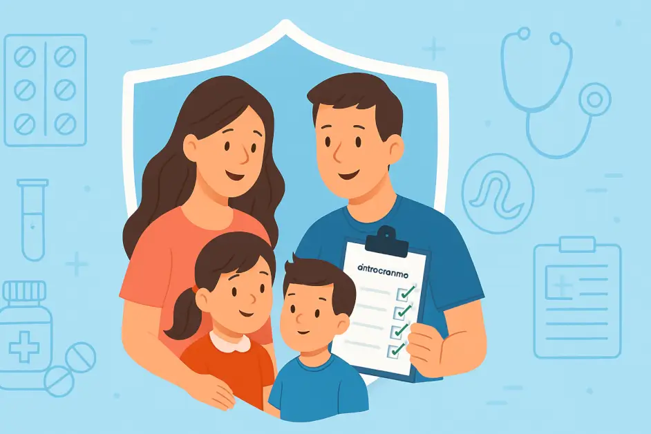 family deworming checklist