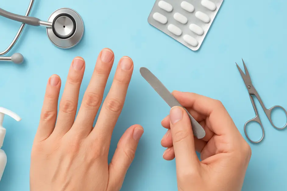 nail hygiene worms
