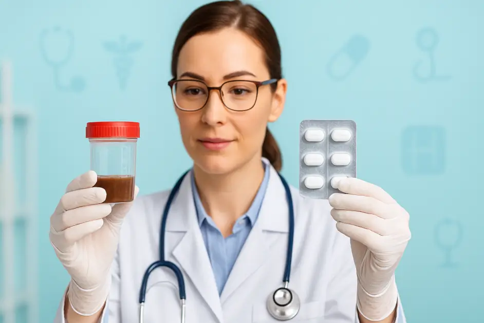 stool test before mebendazole